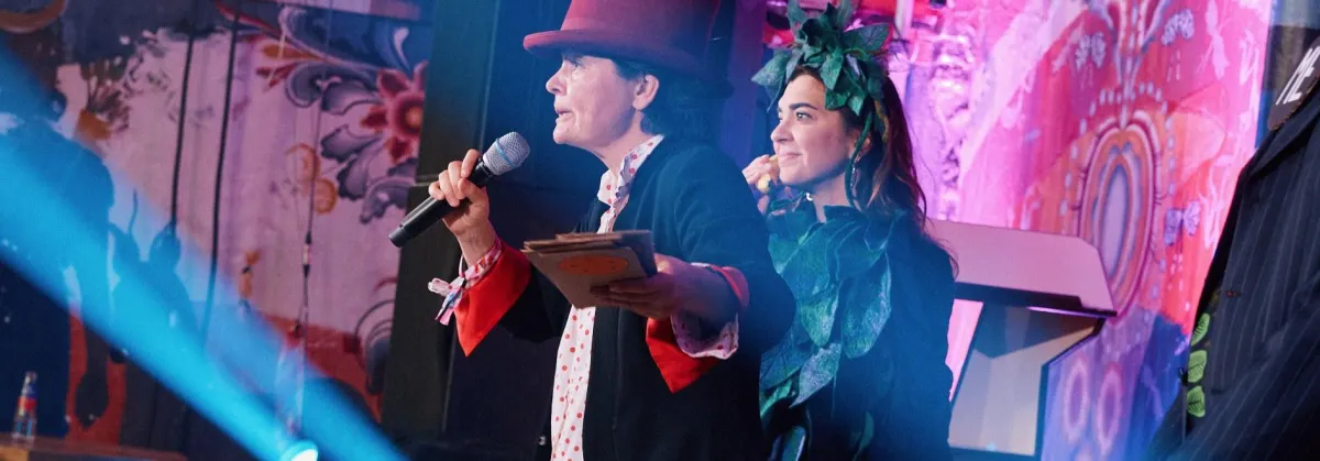 Kate Raworth's Economic Circus on stage